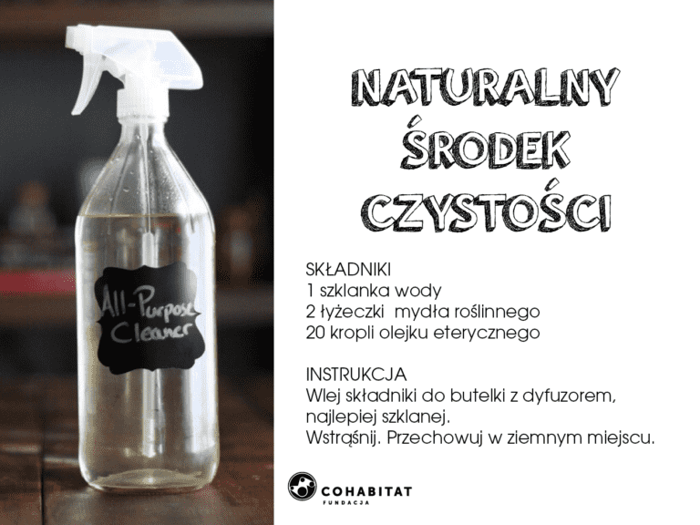Naturalny środek czyszczący