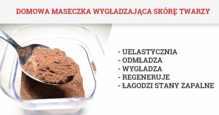 Domowa maseczka wygładzająca skórę twarzy