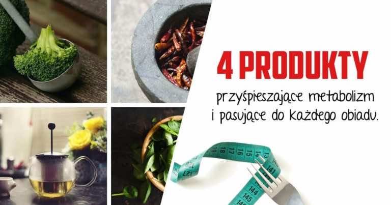 4 produkty, które przyśpieszą Twój metabolizm i można dodać je do każdego obiadu
