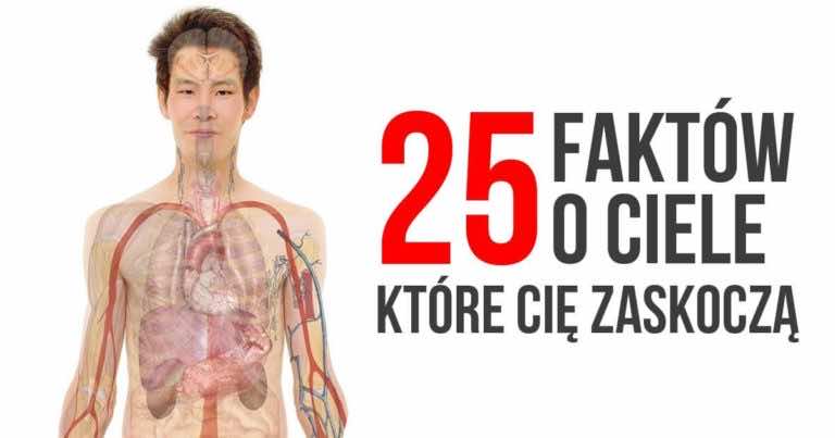 25 ciekawostek na temat Twojego ciała, o których nie wiedziałaś!