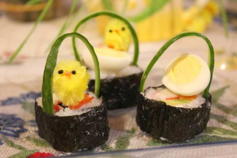 Sushi wielkanocne