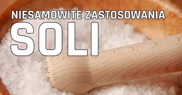 Niesamowite zastosowania soli kuchennej, które nie raz Ci pomogą!