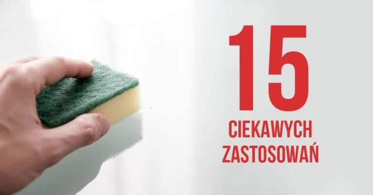 15 ciekawych sposobów na wykorzystanie gąbek