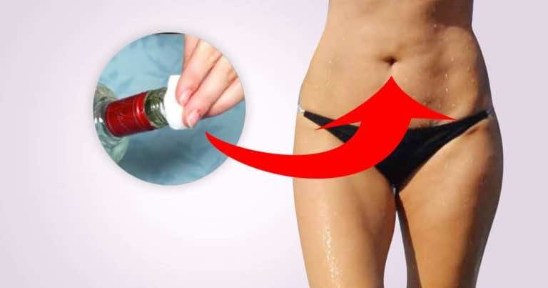 Nasączyła wacik alkoholem i włożyła do pępka. Zobacz jakiego problemu się pozbyła!