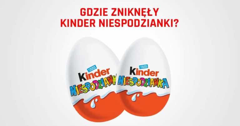 Dlaczego w sklepach zabrakło KINDER NIESPODZIANEK?