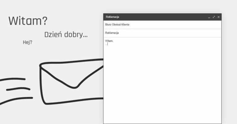Dlaczego nie powinniśmy zaczynać maila od „Witam”?