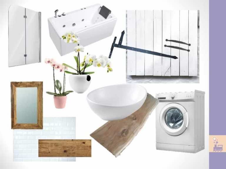 Projekt małej łazienki