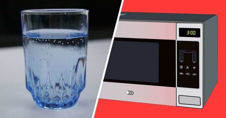 Nigdy nie gotuj wody w kuchence mikrofalowej!