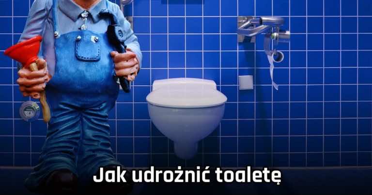 Jak udrożnić toaletę