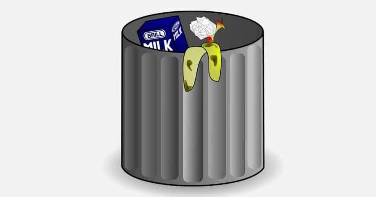 Śmierdzący kubeł na śmieci – JAK ROZWIĄZAĆ PROBLEM