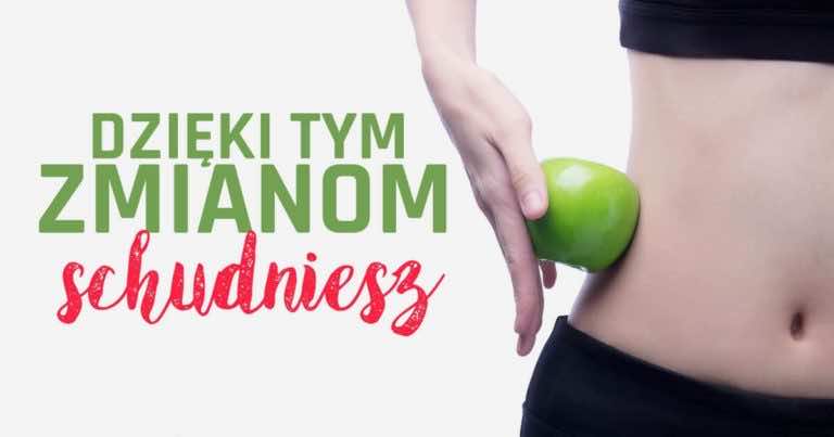 SCHUDNIJ dokonując małych zmian w swoim życiu. Zobacz jakich!