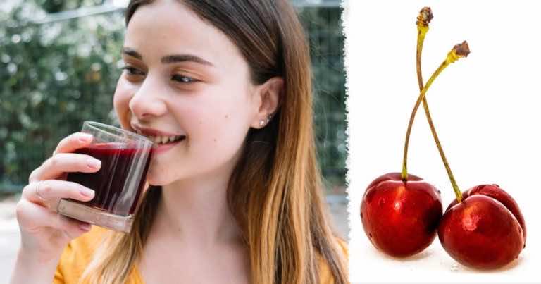 Zobacz dlaczego warto pić SOK WIŚNIOWY przed snem!