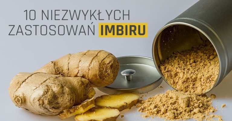 10 niezwykłych zastosowań imbiru, które warto znać