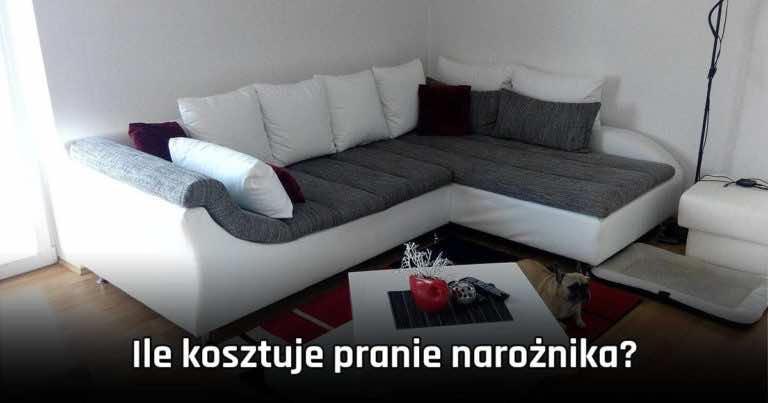 Ile kosztuje pranie narożnika?