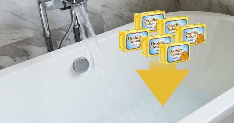 Wrzuciła do wanny 6 opakowań drożdży. Zobacz dlaczego!