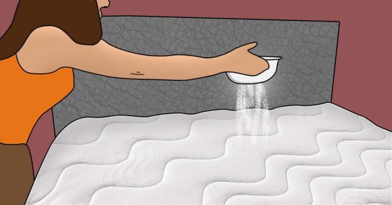 Rozsypała sodę oczyszczoną na łóżku. Zobacz dlaczego, a zrobisz to samo!