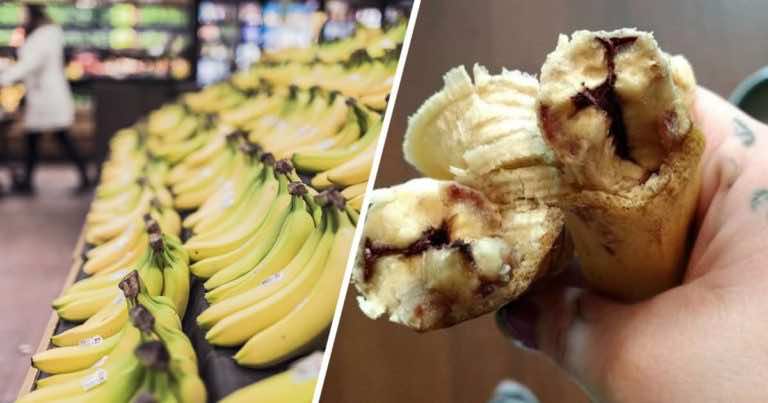 Nie jedz bananów, które tak wyglądają! Są niezdrowe!