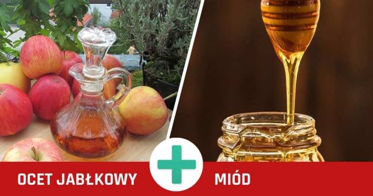 Ocet jabłkowy z miodem z rana. Zobacz korzyści jakie daje picie tej mieszanki!