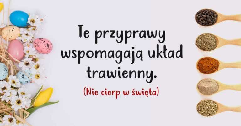 Nie cierp w święta – te przyprawy wspomagają układ trawienny!