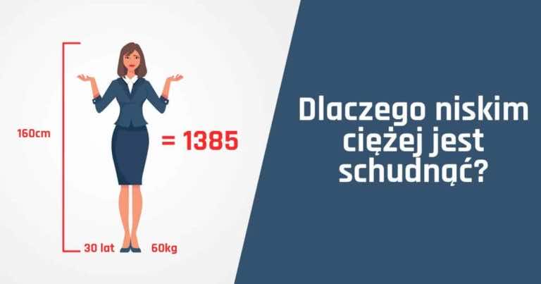 Jesteś niska? Będzie Ci ciężej schudnąć. Zobacz dlaczego!