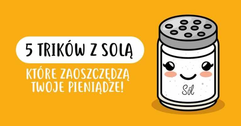 5 trików z użyciem soli, które zaoszczędzą Twoje pieniądze!