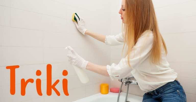 Kilka genialnych trików, które nie kosztują Cię nic, a lepiej dzięki niem posprzątasz łazienkę!