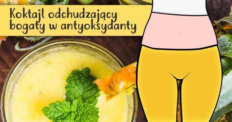 Ten koktajl odchudza i zawiera mnóstwo antyoksydantów