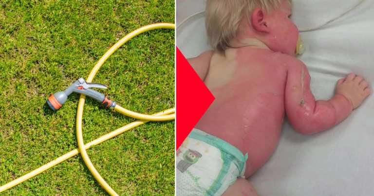 Polewanie dzieci wodą dla zabawy podczas upałów może się źle skończyć