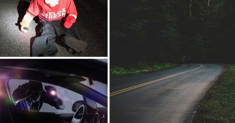 Coraz szybciej robi się ciemno. Uważaj na złodziei kradnących auta na „dziecko na ulicy”.