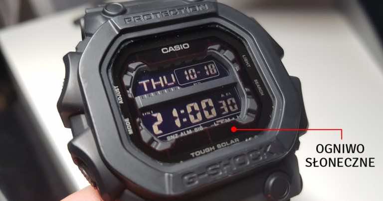 Jak długo trwa ładowanie zegarka G-Shock pod lampką, a jak długo na słońcu?