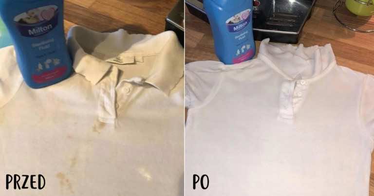 Mama podzieliła się swoim świetnym sposobem na przywrócenie bieli ubraniom!