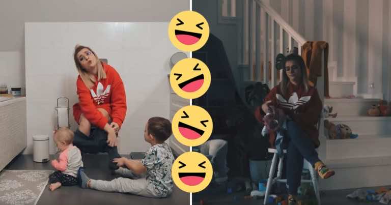 Zrobiła świetną przeróbkę piosenki WEŹ NIE PYTAJ pokazują życie mamy :) Musisz posłuchać!