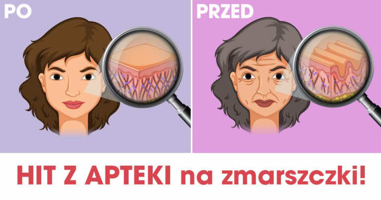 HIT Z APTEKI za grosze, który pomoże Ci usunąć zmarszczki!