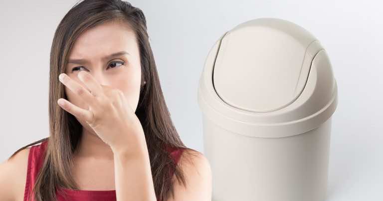 Jak szybko zabić brzydki zapach z kosza na śmieci