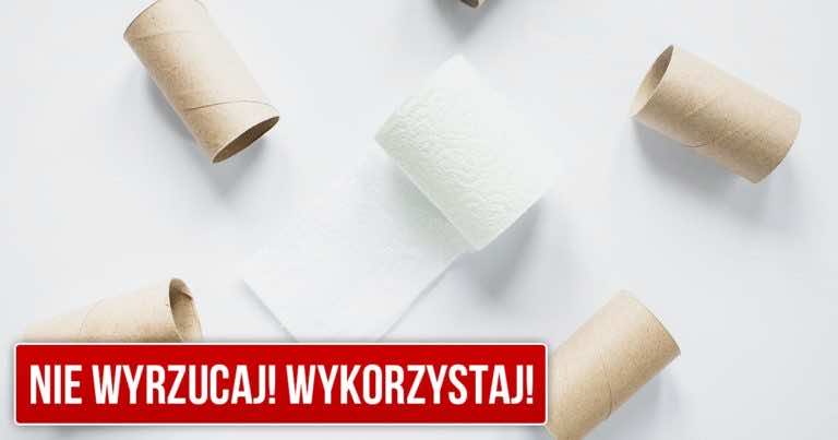 10 pomysłów na wykorzystanie rolek po papierze toaletowym. Nie wyrzucaj ich!