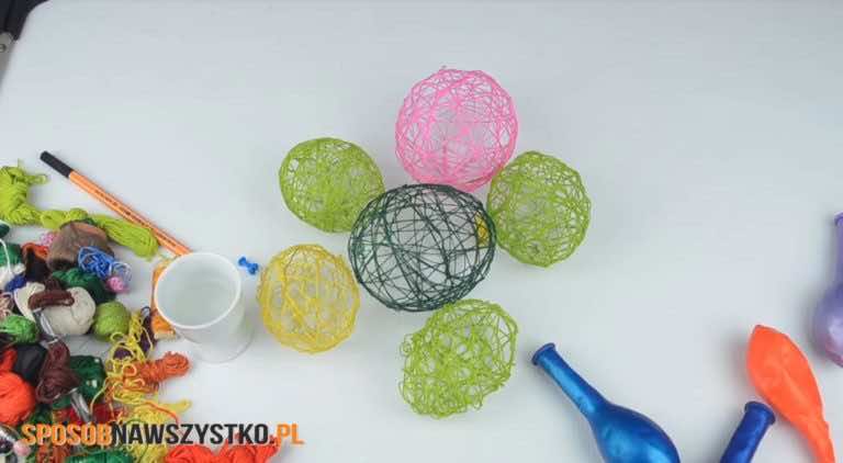 Jak zrobić dekoracje na Wielkanoc – JAJKA Z MULINY