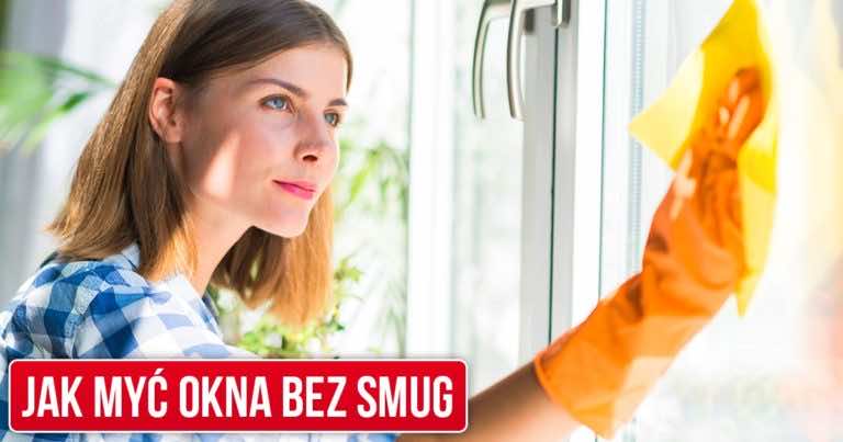 Jak myć szyby by nie pozostawiać smug?