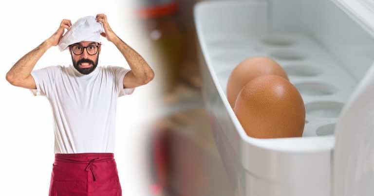 Zobacz dlaczego nie przechowywać jajek na drzwiach lodówki!