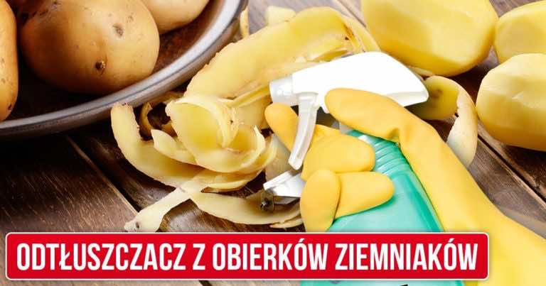 Przepis na odtłuszczacz z obierków od ziemniaków