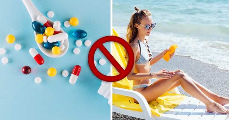 Po tych lekach nie można się opalać!
