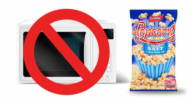 Jak zrobić popcorn z woreczka bez kuchenki mikrofalowej?