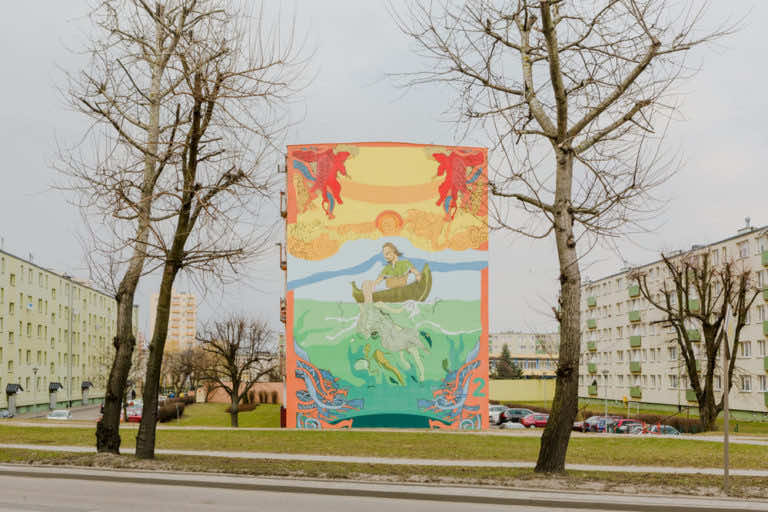 Artystyczne malowanie ścian jako forma określania estetyki wizualnej. Murale w Polsce są co raz bardziej widoczne – dlaczego?