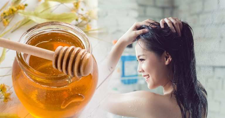 Wzmacniająca maseczka do włosów na bazie miodu
