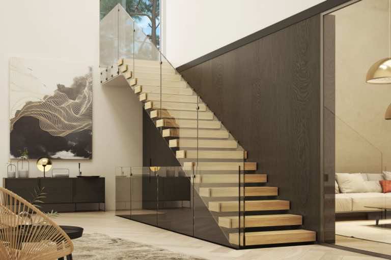Jakie wybrać najmodniejsze schody do wnętrza?