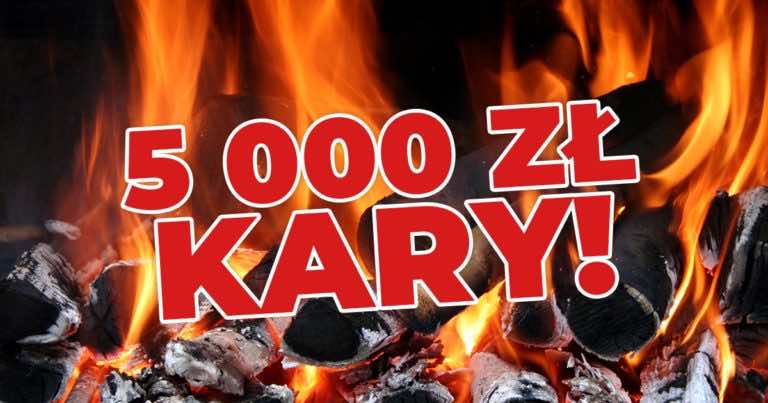Palisz w piecu śmieciami? 5 tys karty to nie mit!