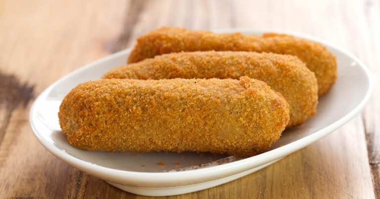 Krokiety z kapustą i grzybami