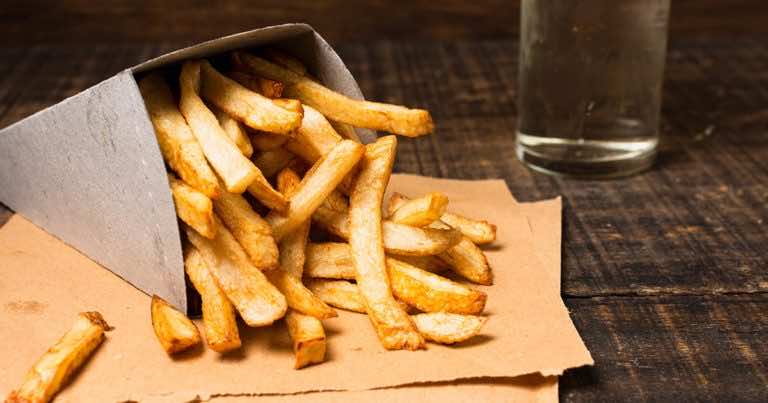 Jak odgrzewać frytki