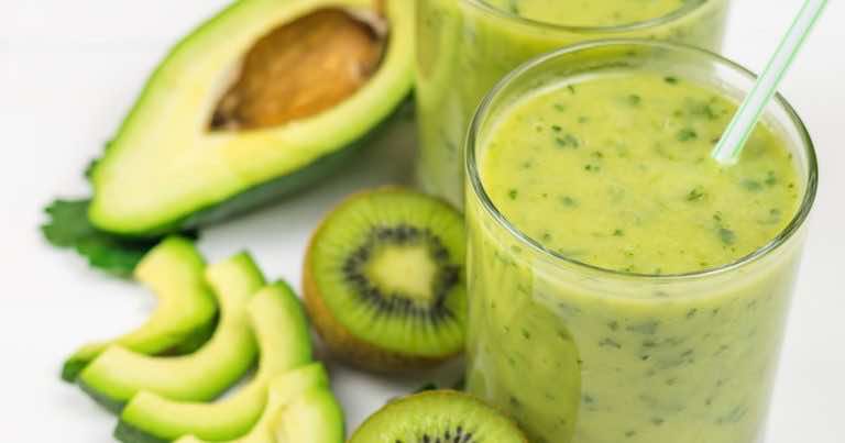 Koktajl odchudzający z awokado