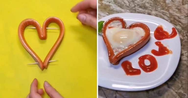 Pomysł na śniadanie dla ukochanej osoby