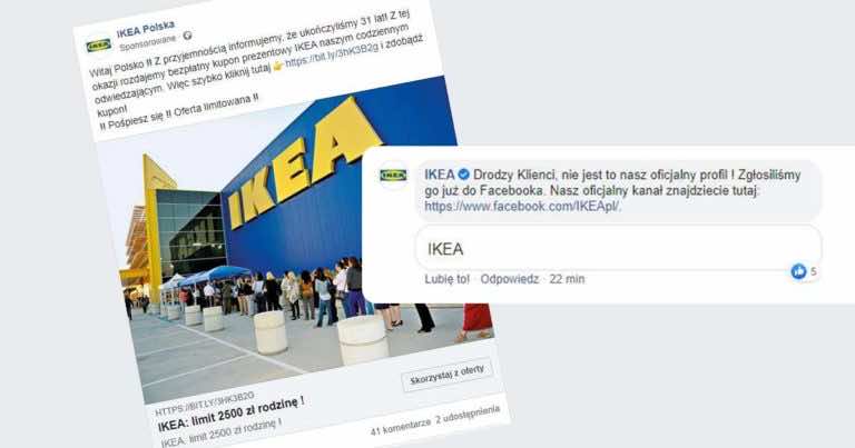 UWAGA! Kupon na 2500 zł od IKEA to oszustwo!